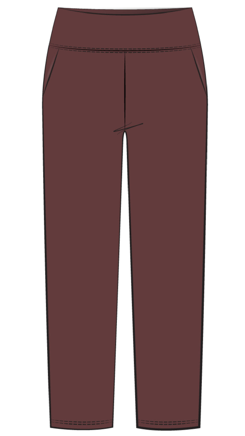 Straight Leg Pant with Yoke