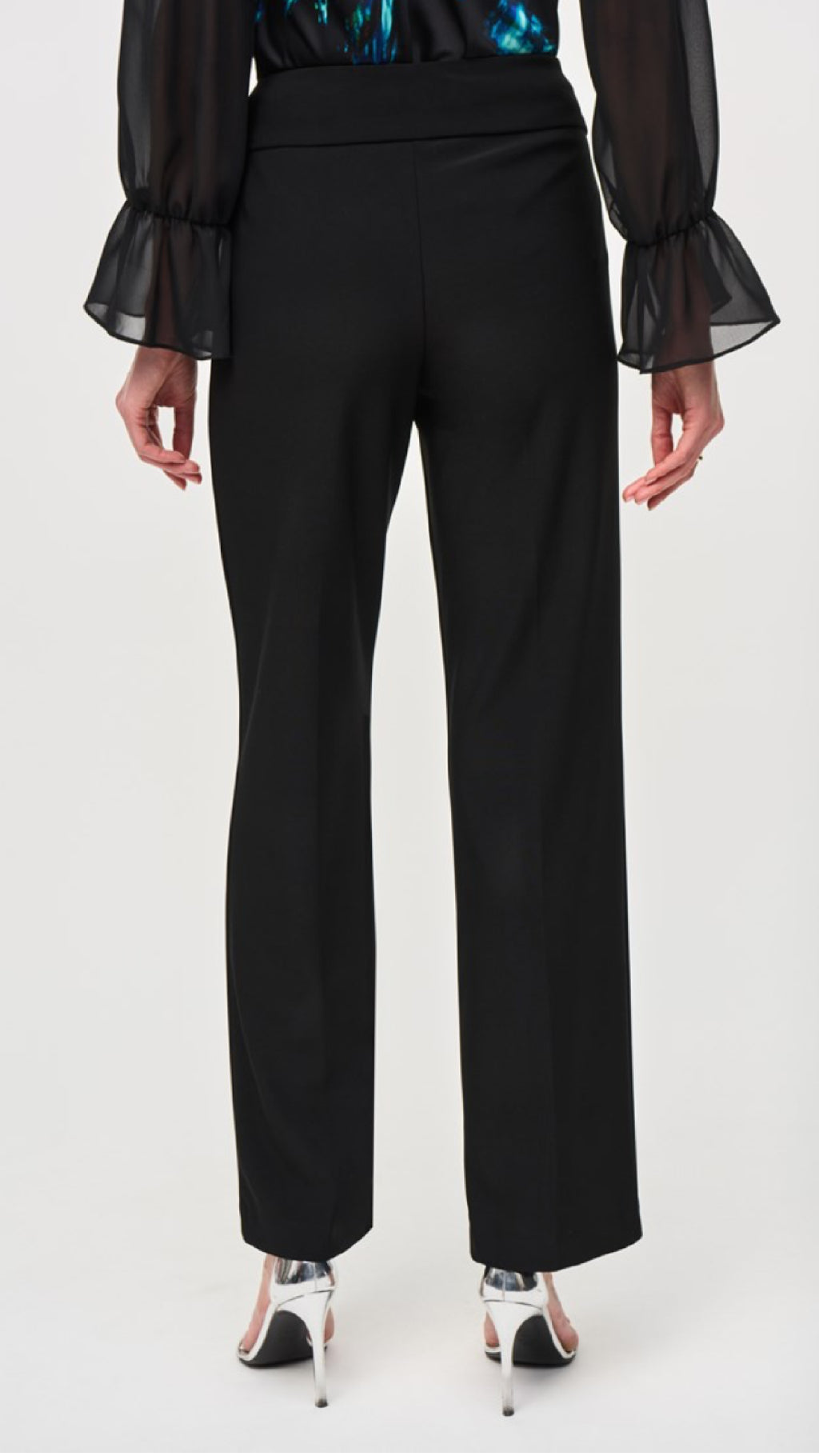 Wide Leg Pull-On Pants (Sale)