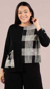 Etch Top, Long Sleeve