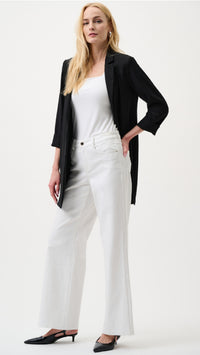 Joseph Ribkoff-Goldie/Classic Wide-Leg Stretch Jeans