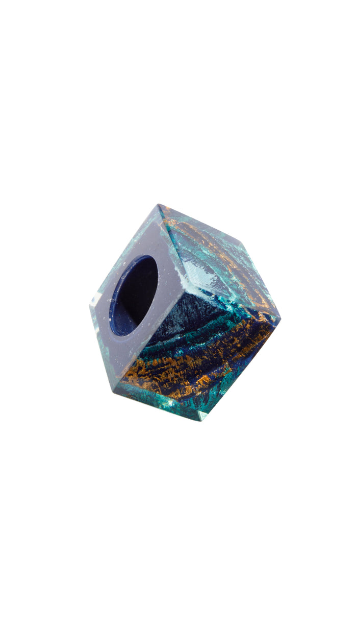 Bliss Beads (MUSEE Series) Cube Painted