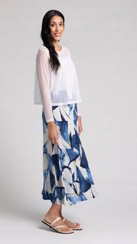 Essential A-Line Skirt-Watery Reflections