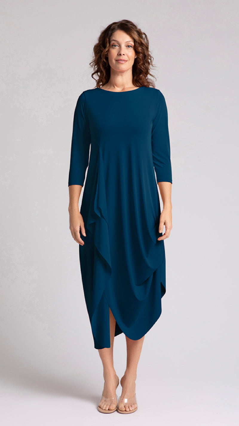 Drama Dress, 3/4 sleeve (Selected Colours on Sale)