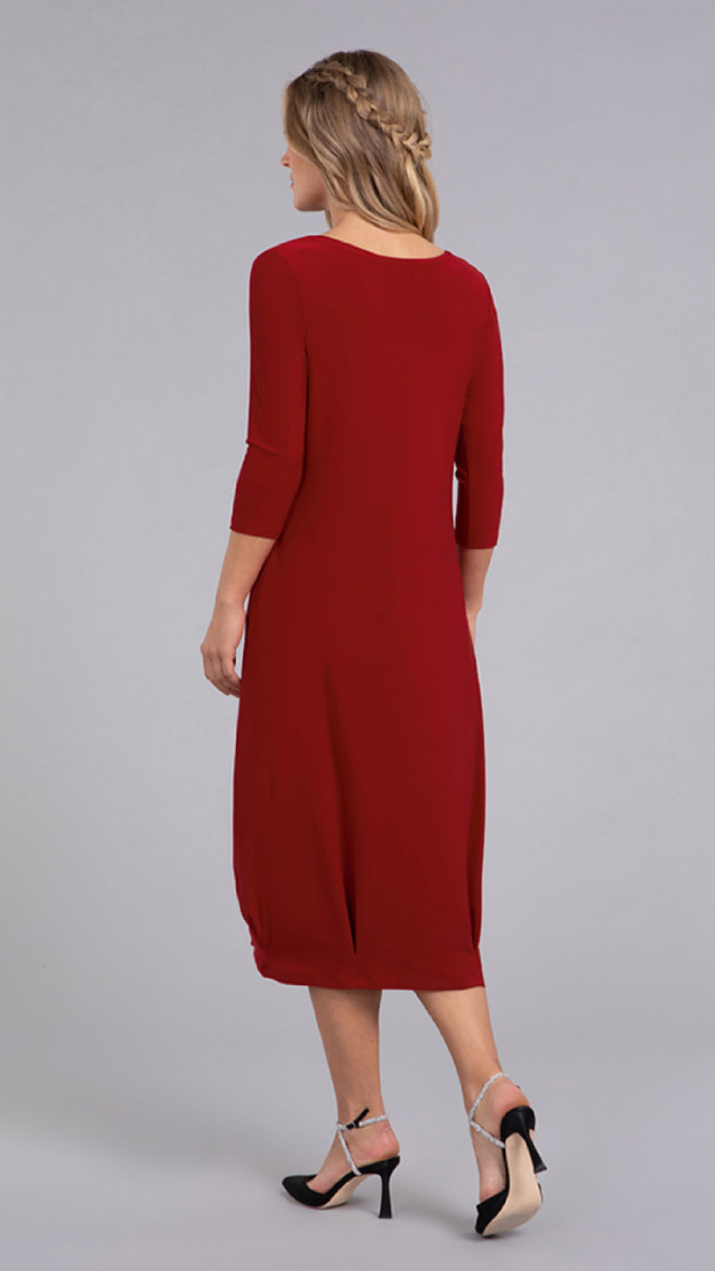 Reversible Narrow Lantern Dress, 3/4 Sleeve (Sale)