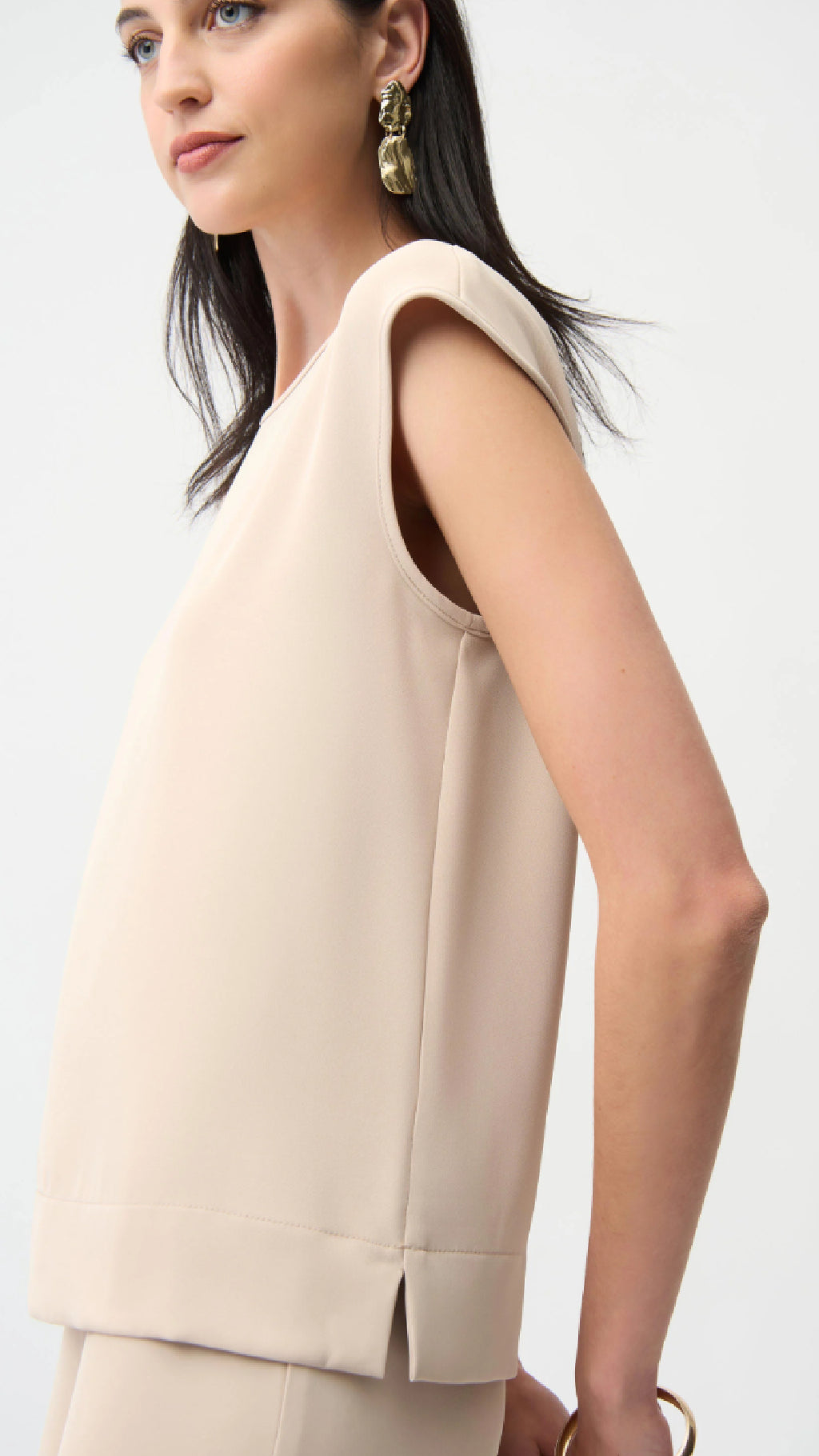 Joseph Ribkoff Woven Twill Boxy and Pant