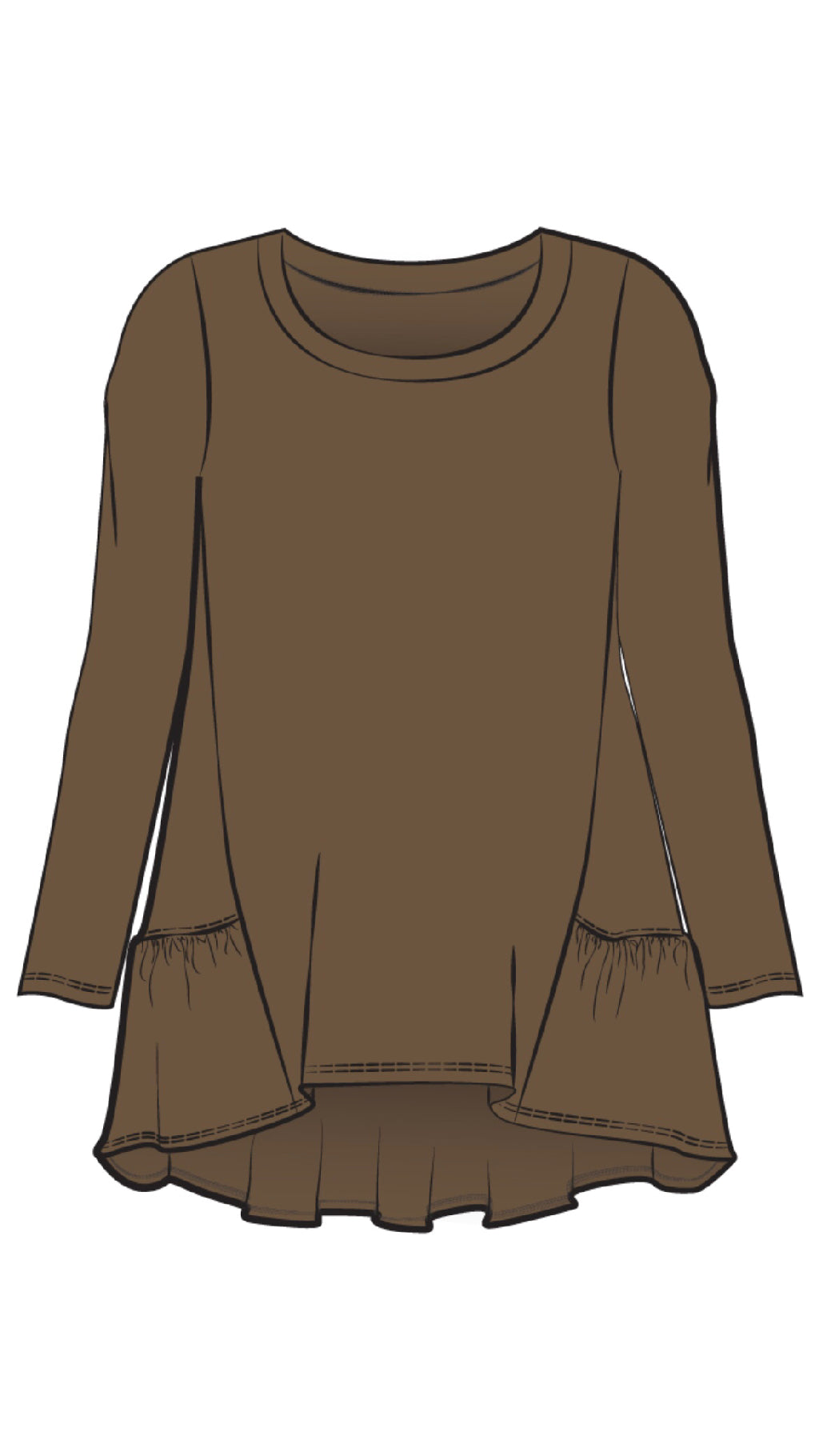 Flirty Peplum Top
