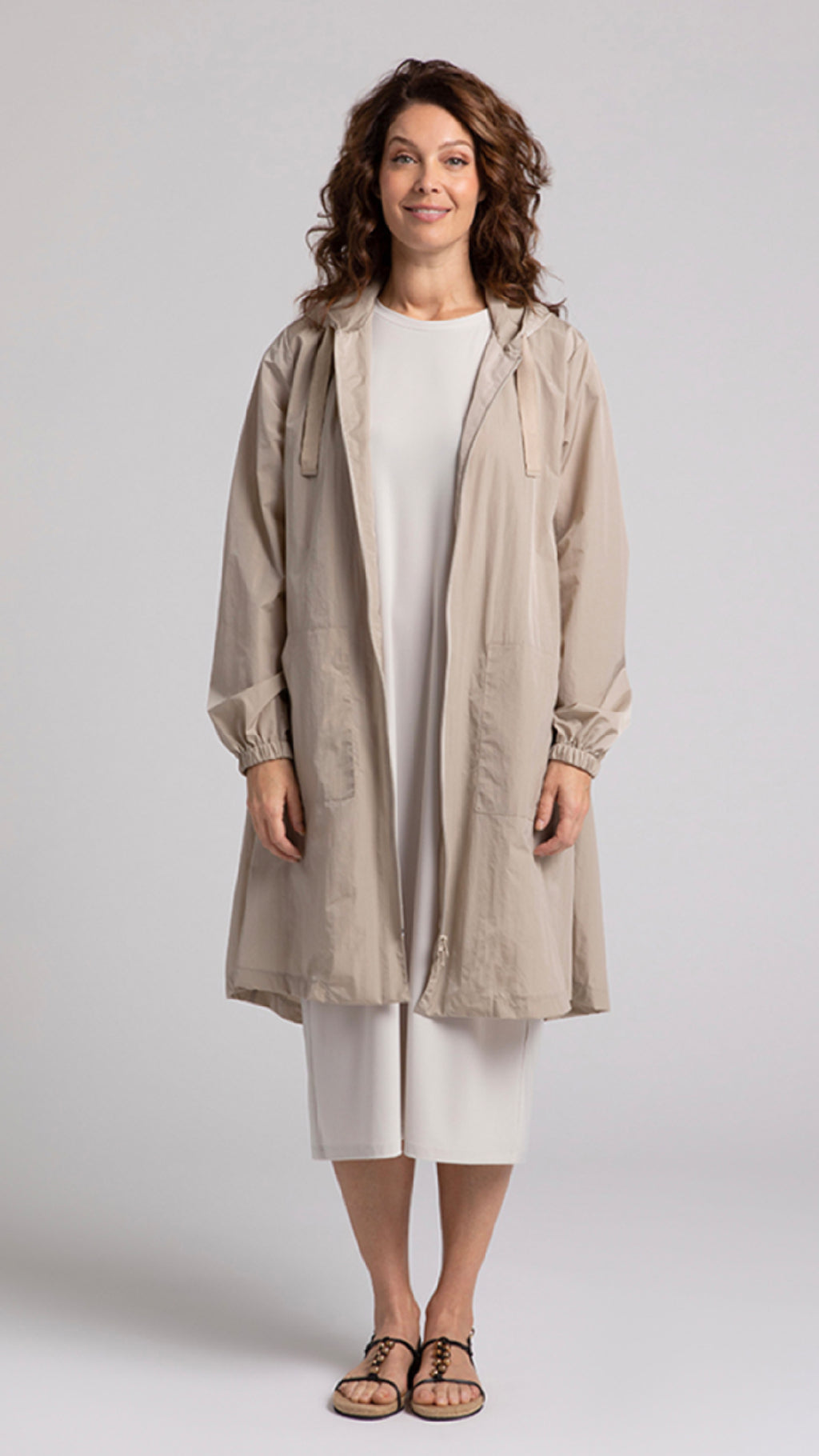 Convoy Zip Front Hooded Rain Jacket (Sale)