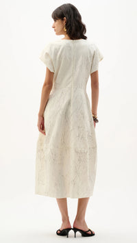 Joseph Ribkoff Novelty Abstract Print Cocoon Dress