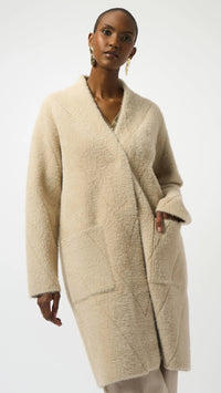 Joseph Ribkoff Feather Yarn Coat (-30% at checkout)