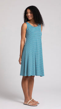 Bamboo Tank Dress Short-Print (Sale)