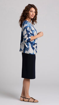 Fete Dolman Top-Watery Reflections (Sale)