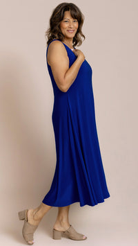 Square Neck Fit and Flare Dress