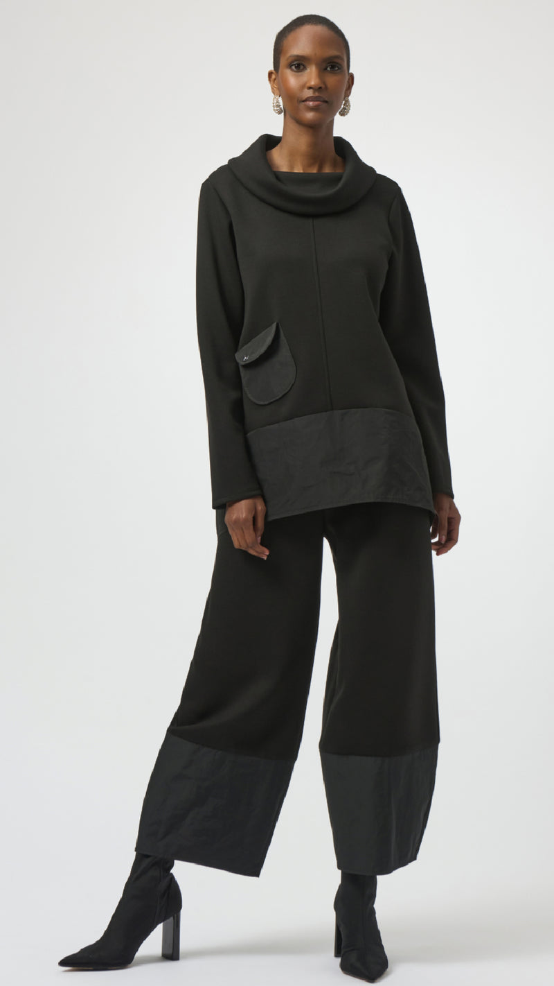 Joseph Ribkoff Scuba Jersey and Memory Trapeze Tunic and Balloon Pants