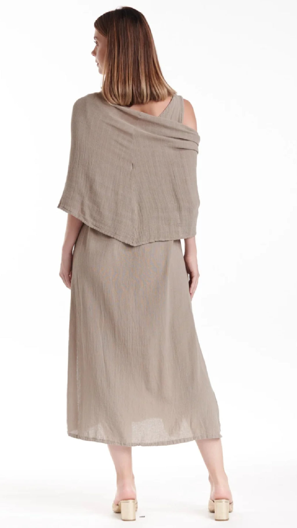 Marie Cotton Gauze Shawl