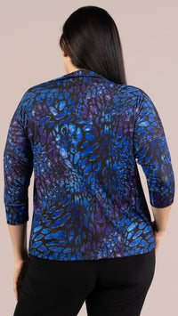 Slouch Sweat Shirt No Ties, 3/4 Sleeve-WingFall