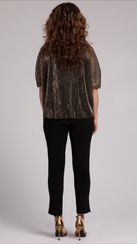 Nu Clip Top, Pleated Mesh (Sale)