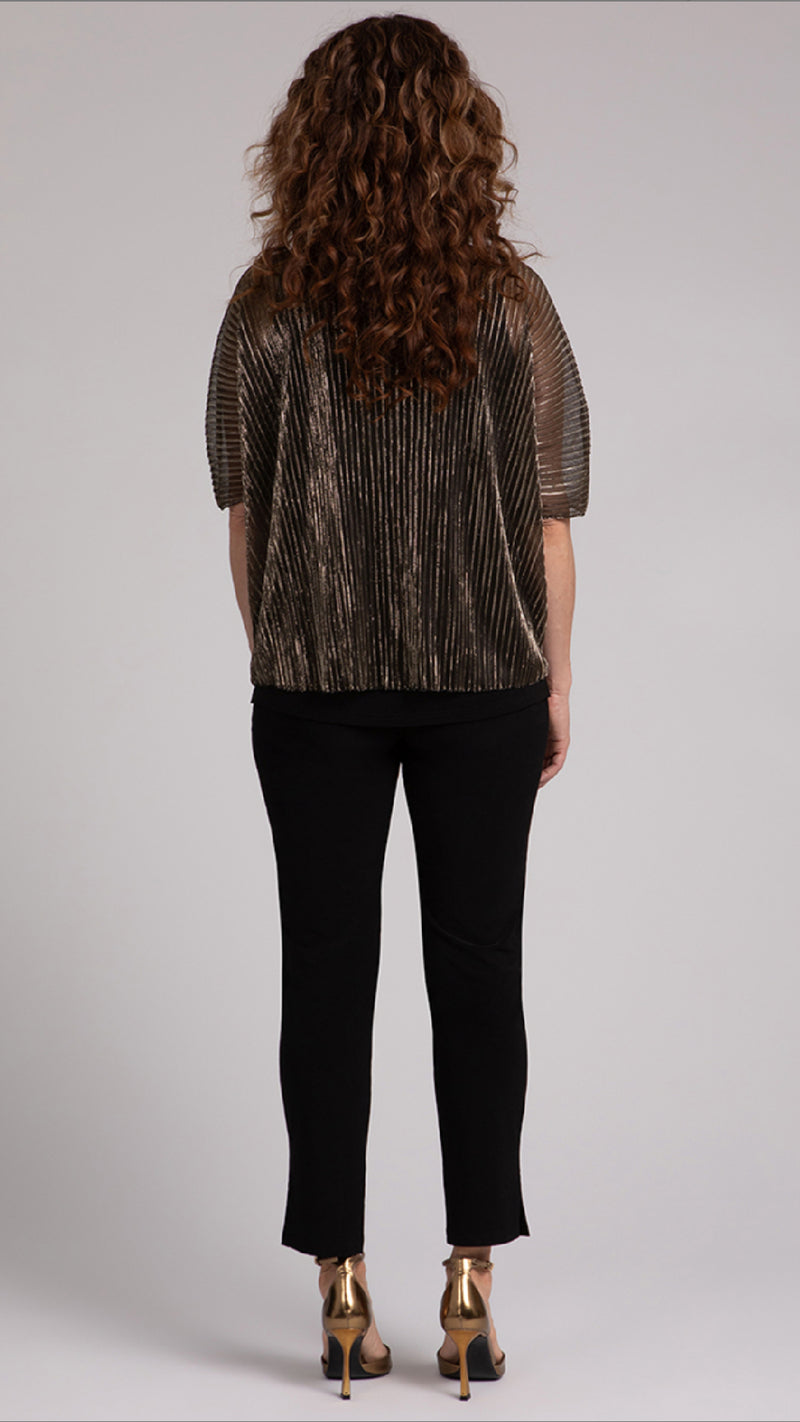 Nu Clip Top, Pleated Mesh (Sale)