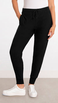 Bamboo Fleece Pleat Hem Jogger (Sale)