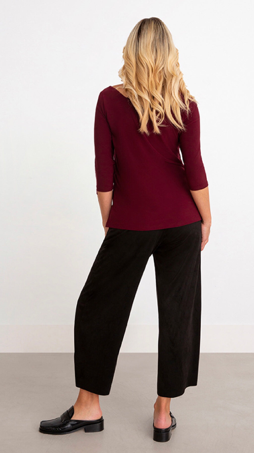 Cutting Edge Top, 3/4 Sleeve
