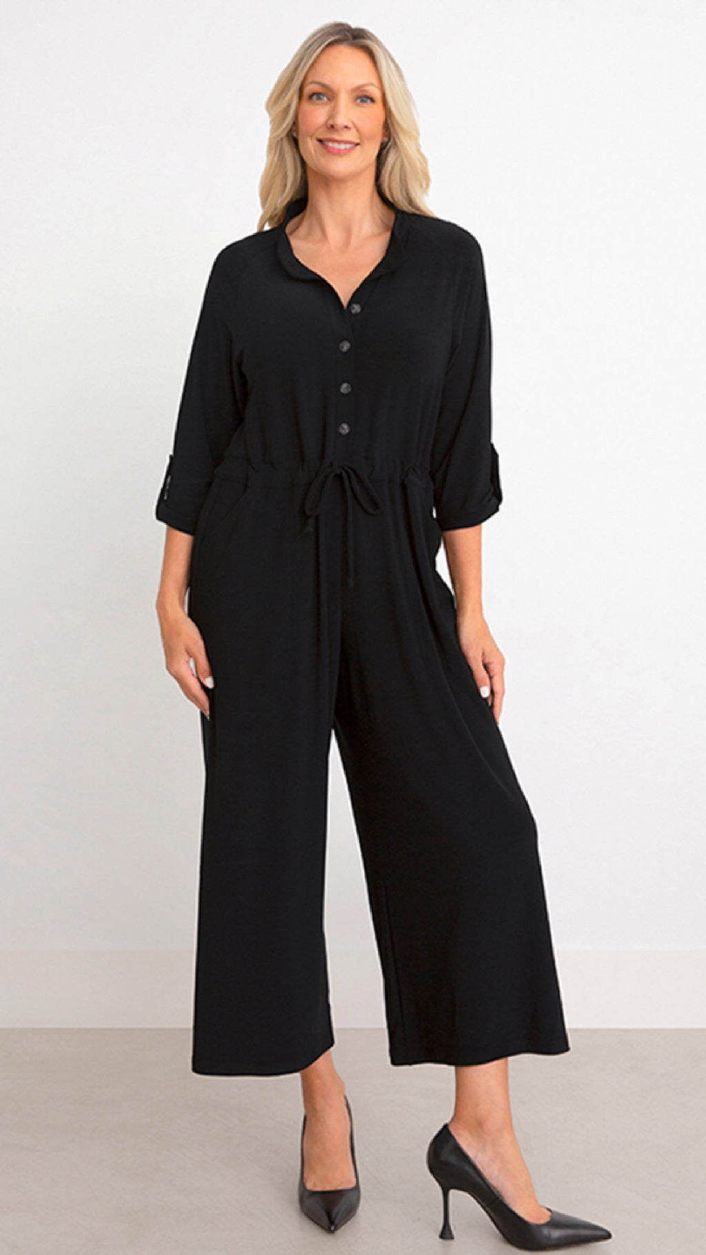 Safari Jumpsuit, Elbow Sleeve (Sale)