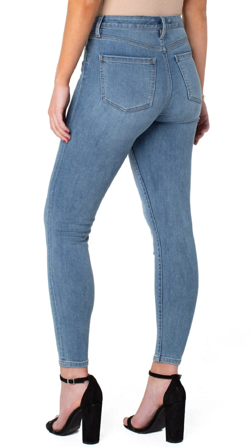 Abby High Rise Ankle Skinny-Scenic