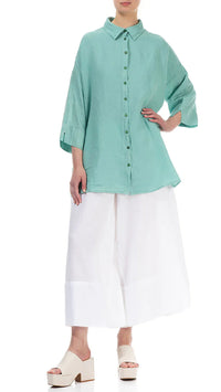 Grizas Wide Leg Linen Pant