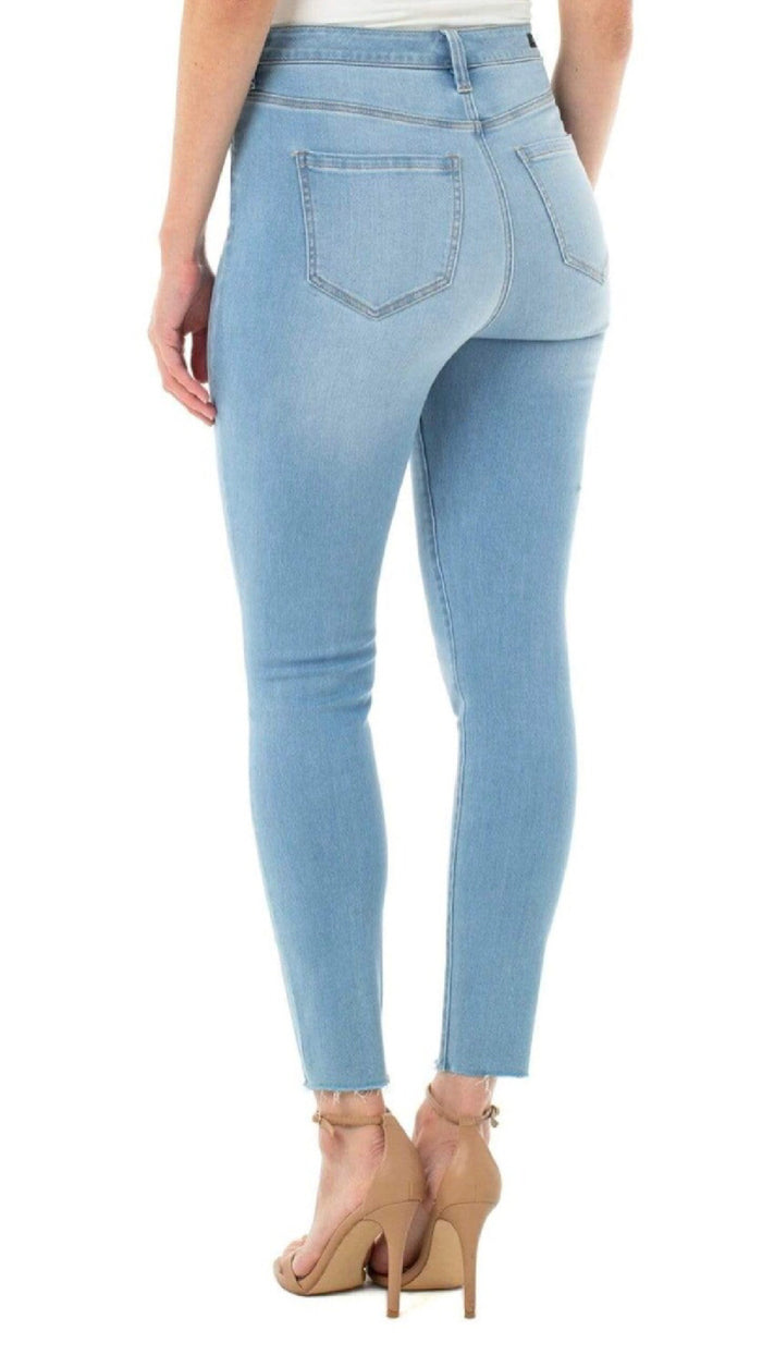Abby High Rise Ankle Skinny Bayside (Sale)