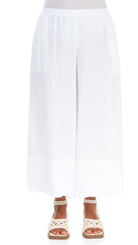 Grizas Wide Leg Linen Pant