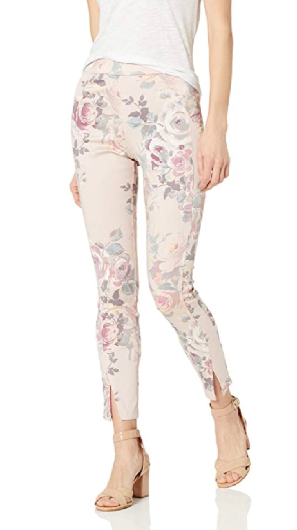 Watercolour Rose Sateen Jean