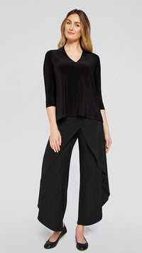Deep V Top, 3/4 Sleeve (Sale)