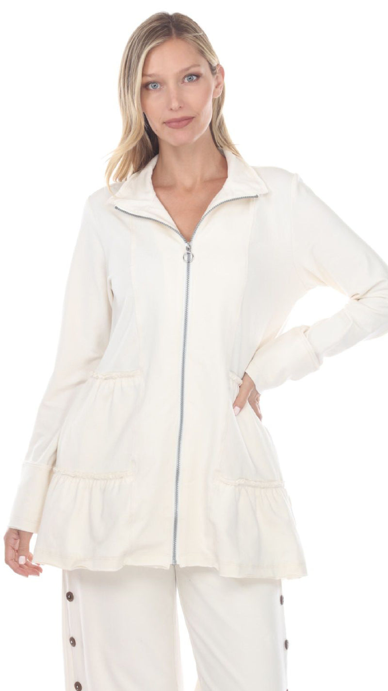 Loni Ruffle Jacket