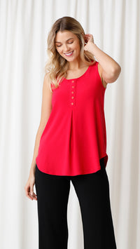 Sleeveless Diva Henley