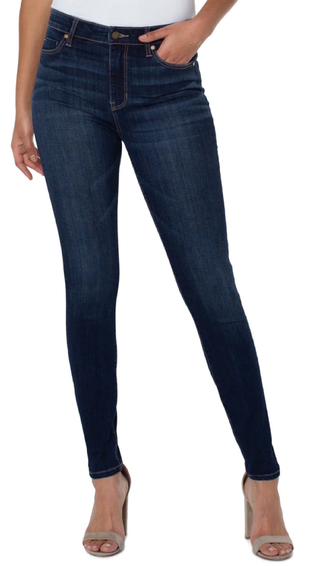 Abby High Rise Ankle Skinny-Hoskins