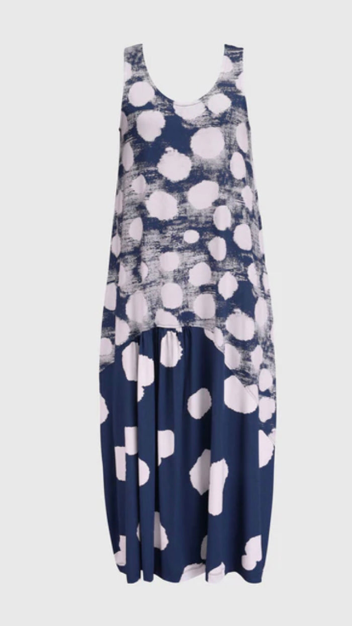 Cloud Tank Dress, Navy