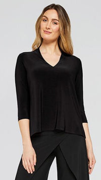 Deep V Top, 3/4 Sleeve (Selected Colours on Sale)