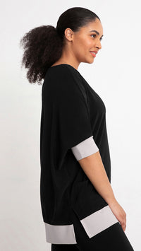 Motion Pocket Boxy Tunic, Elbow Sleeve (Sale)