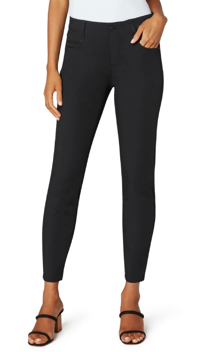 Gia Glider Ankle Skinny-Black Rinse