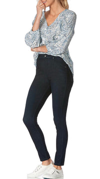 High Waist Denim Leggings