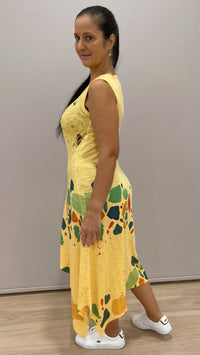 Inoah Sleeveless Asymmetrical  Dress