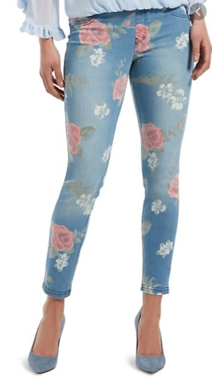 Tropical Rose Denim Skimmer