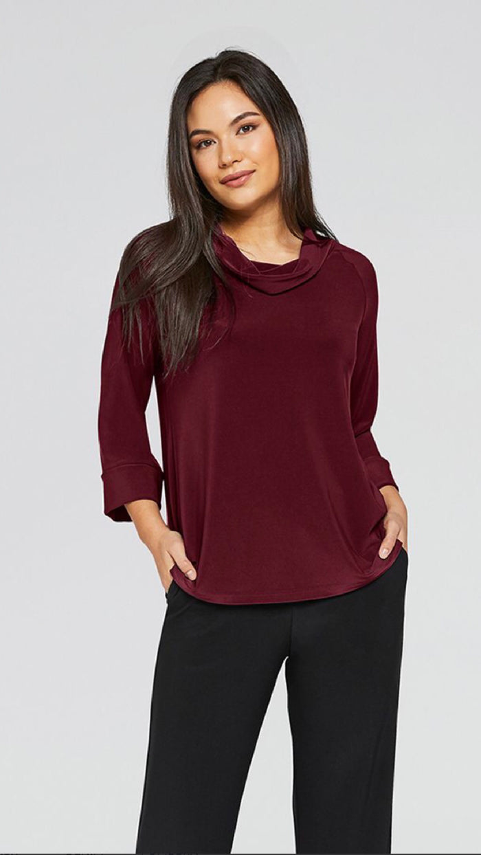 Wide Cuff Raglan Sleeve Top- Long Sleeve (Sale)