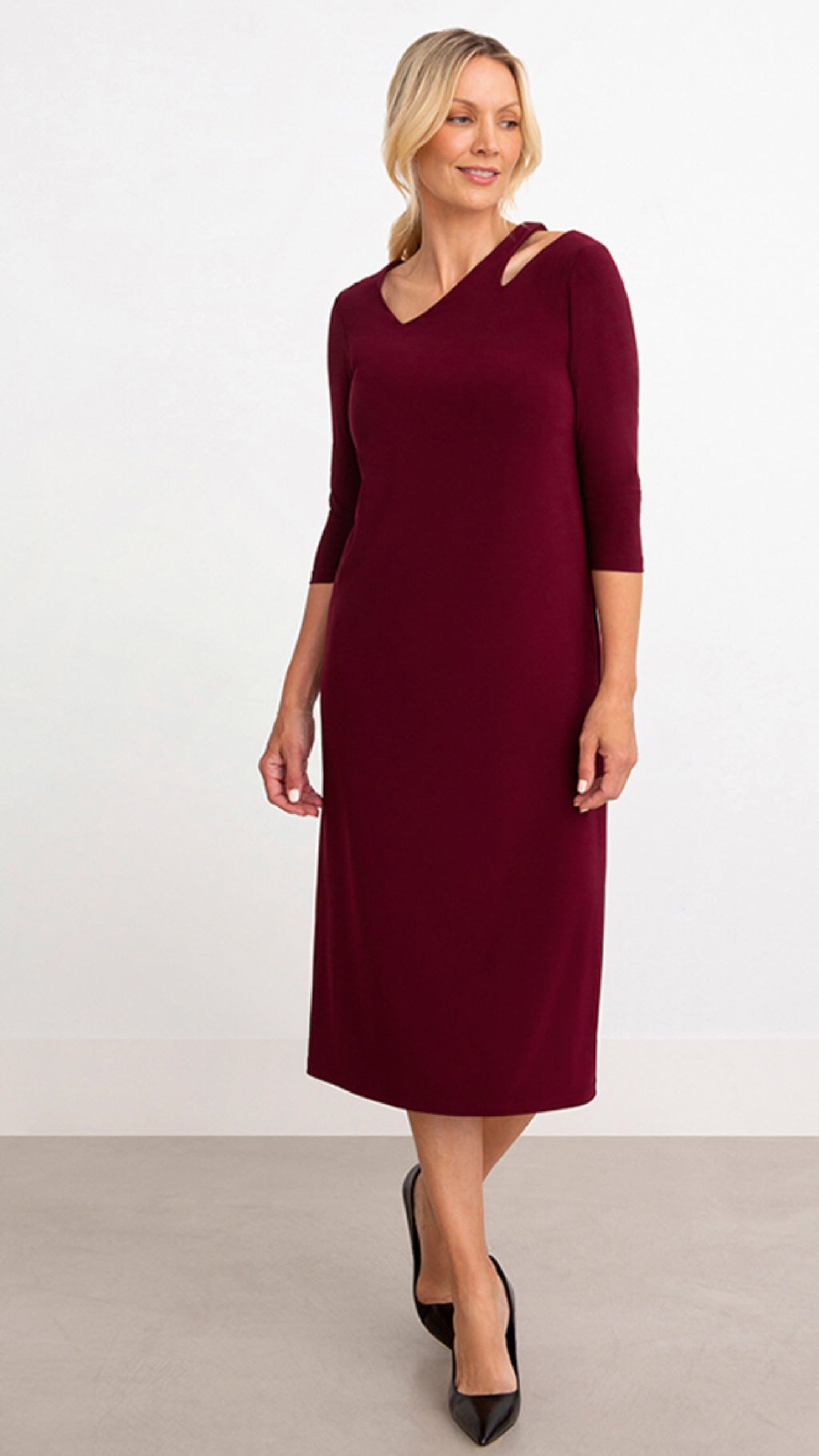 Cutting Edge Dress, 3/4 Sleeve (Sale)