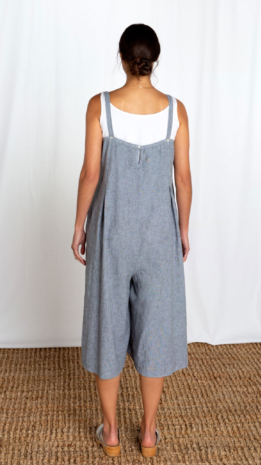 Cropped Jump Suit