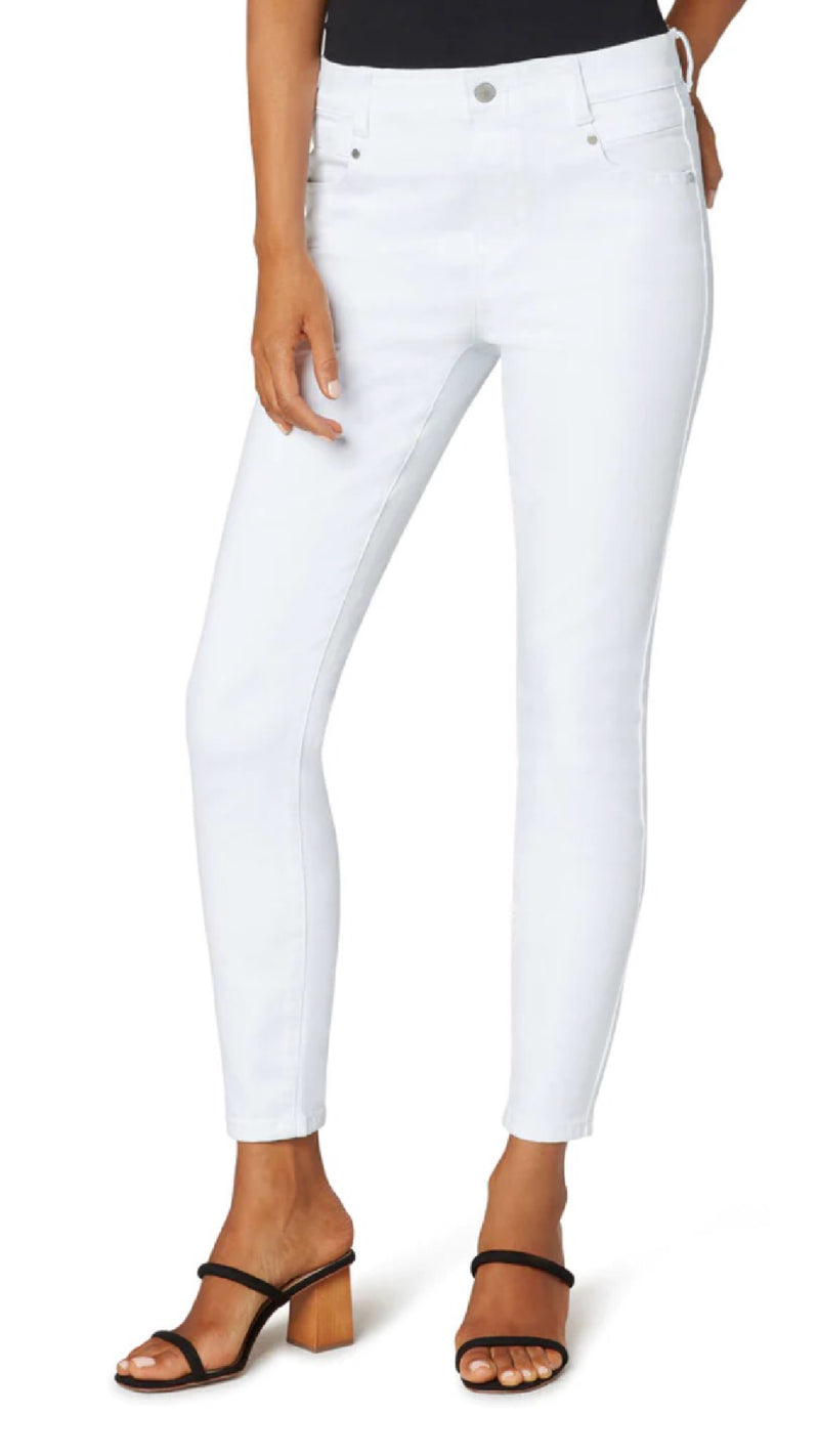 Gia Glider Ankle Skinny-Bright White