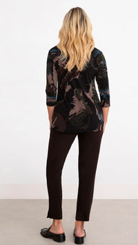 Go to Classic T-Relax, 3/4 Sleeve-Mineral Print (Sale)