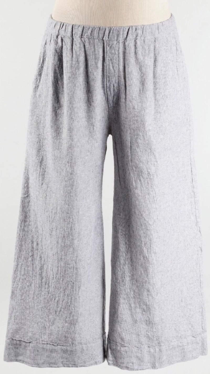 Pleated cropped Pant