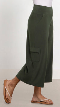 Safari Wide Leg Crop (Sale)