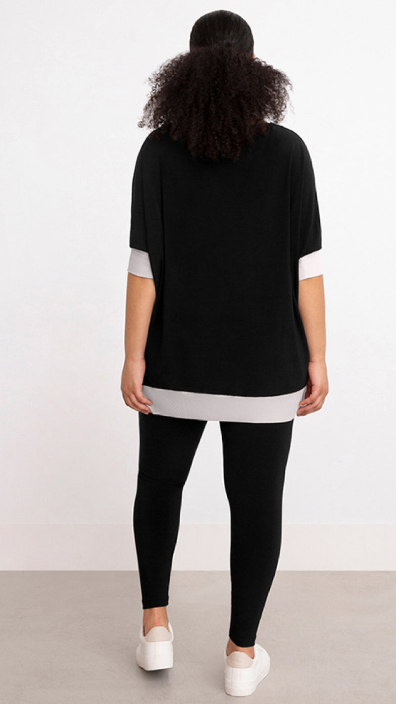 Motion Pocket Boxy Tunic, Elbow Sleeve (Sale)