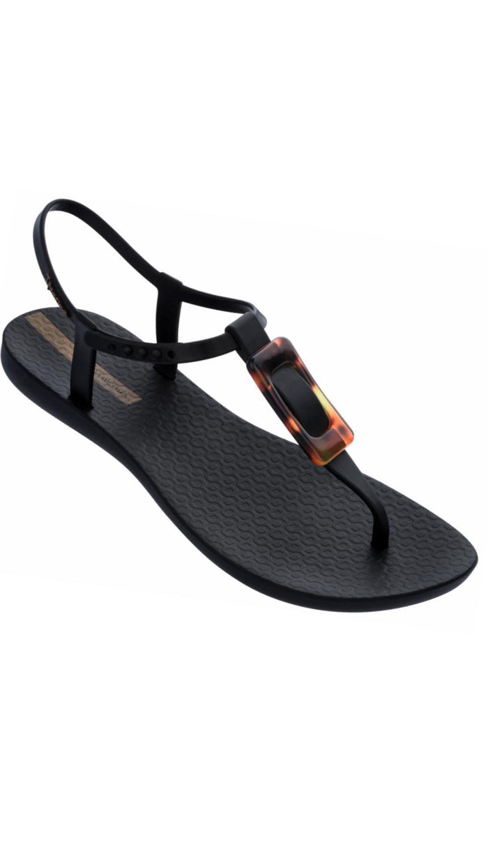 Classic Charm Sandal-Black