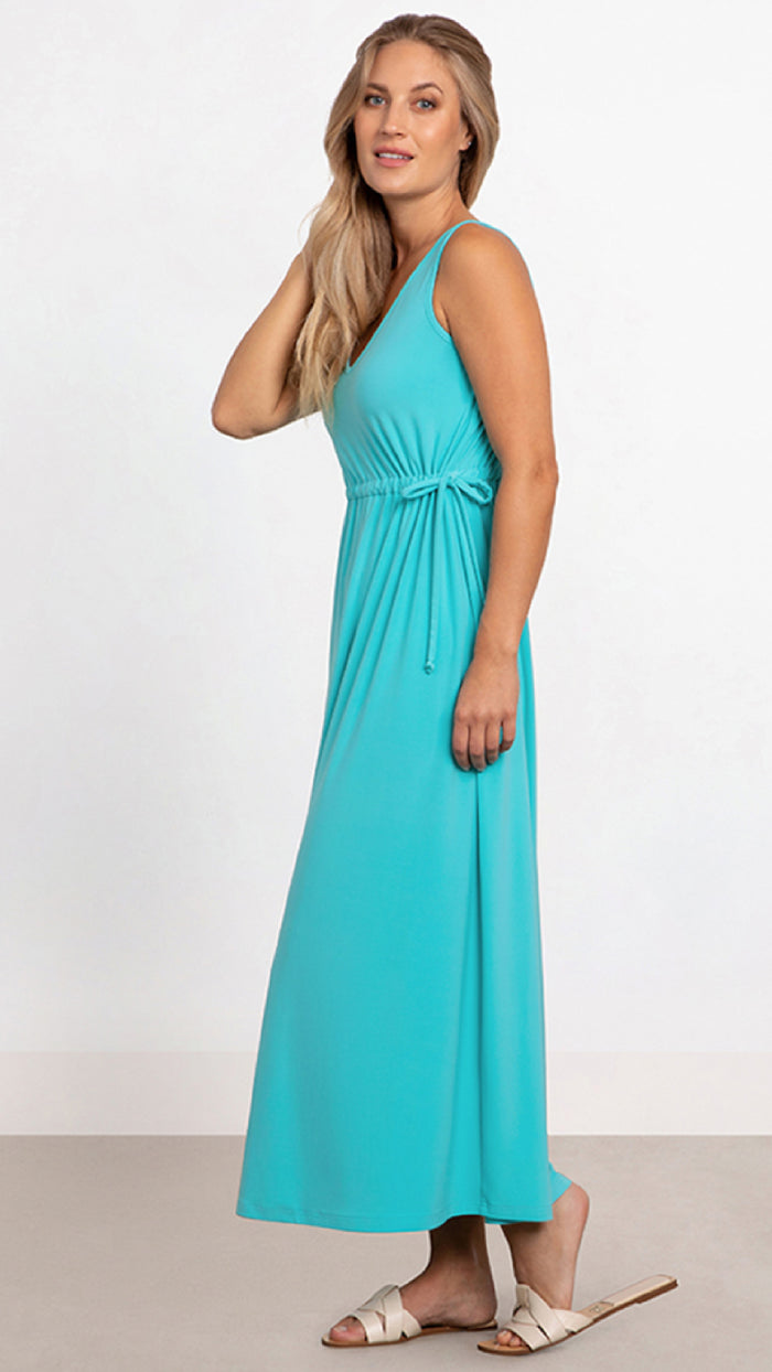 Sleeveless Reversible Tie Dress